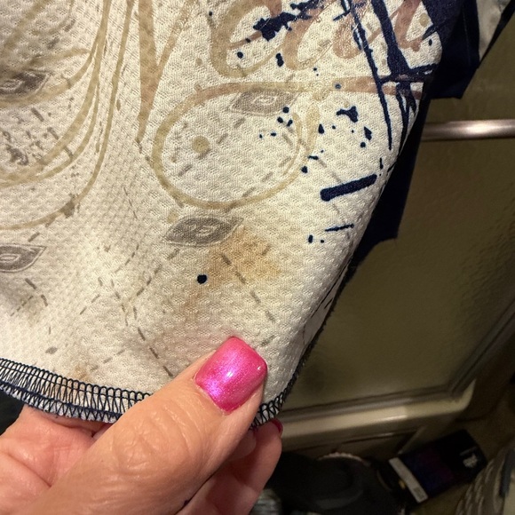 O’Neil Kids Blue and White Graphic Motorcrss Riding Shirt Sz L 7/8 - Picture 10 of 16